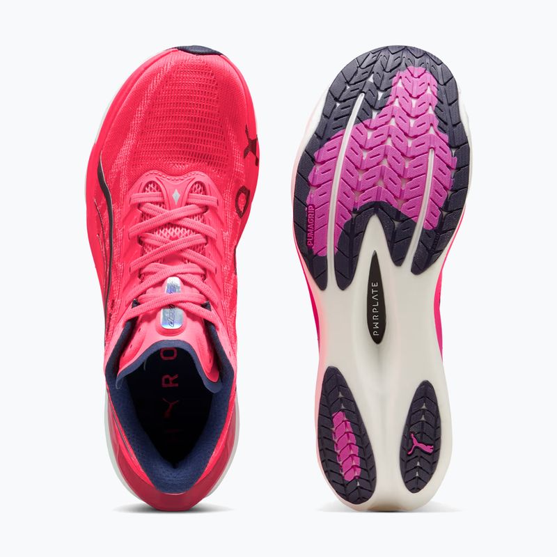 Running shoes white PUMA X Hyrox Deviate Nitro 4 white 5