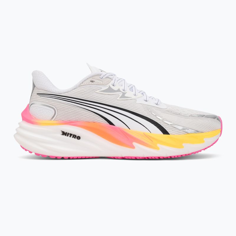 Women's running shoes Puma Velocity Nitro 4 white 2