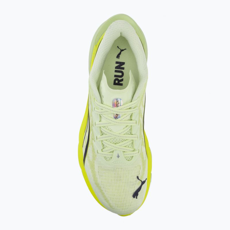 Women's running shoes PUMA Deviate Nitro 4 green 5