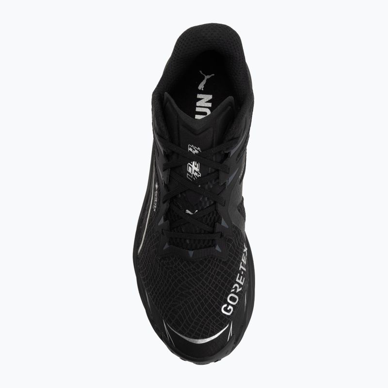Men's running shoes Puma Fast-Trac Nitro 4 Gore-Tex puma black/puma silver 5