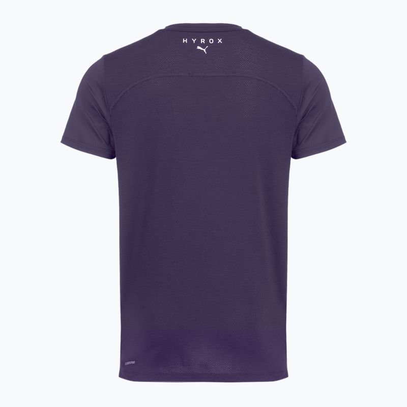 Men's training T-shirt PUMA Hyrox Cloudspun Thermoadapt Tee purple 2