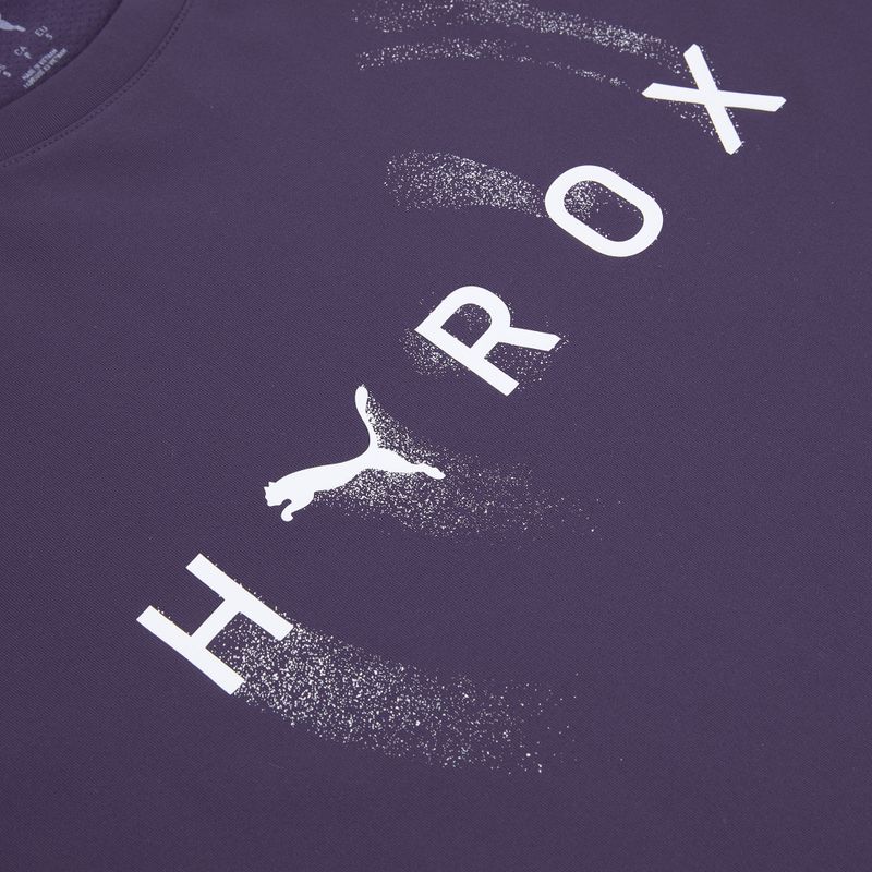 Men's training T-shirt PUMA x HYROX Cloudspun Thermoadapt Tee purple 3