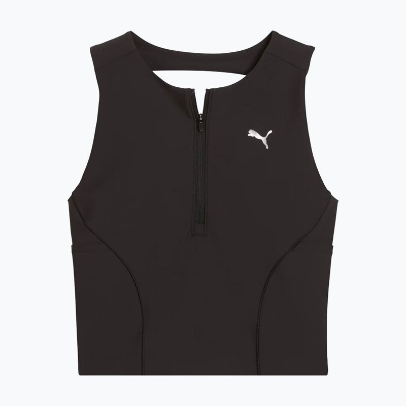 Women's running top PUMA Run Lightstride Crop Top puma black 5
