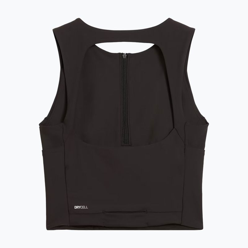 Women's running top PUMA Run Lightstride Crop Top puma black 6