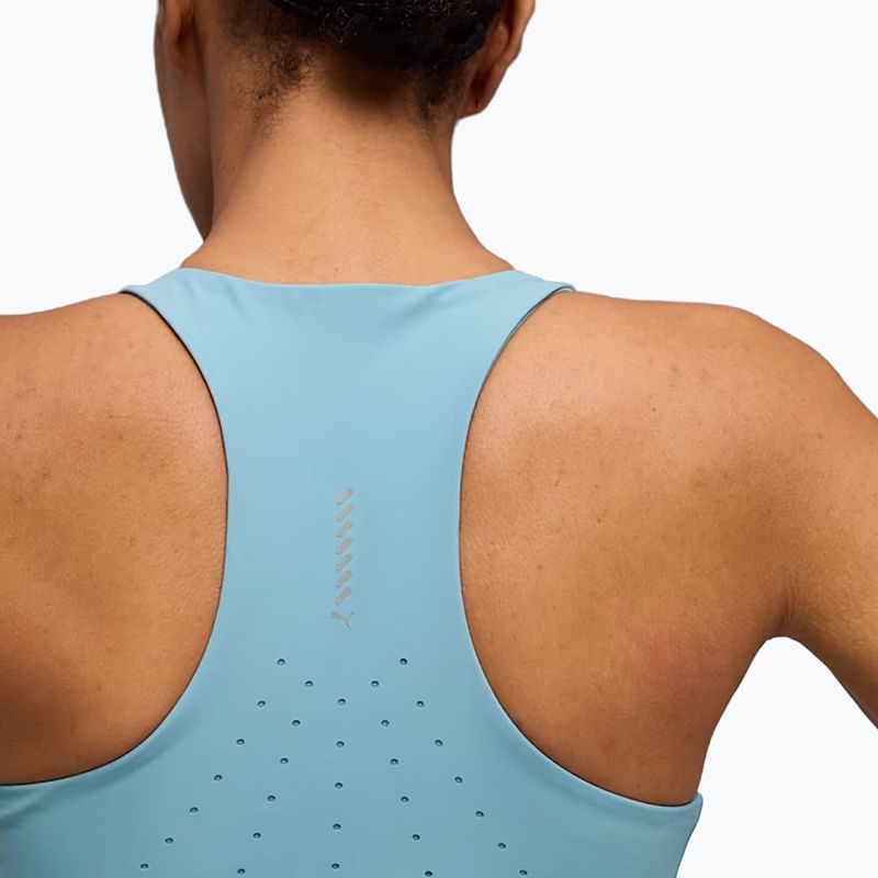 Women's training top PUMA Lightspeed Crop baltic sea blue 4