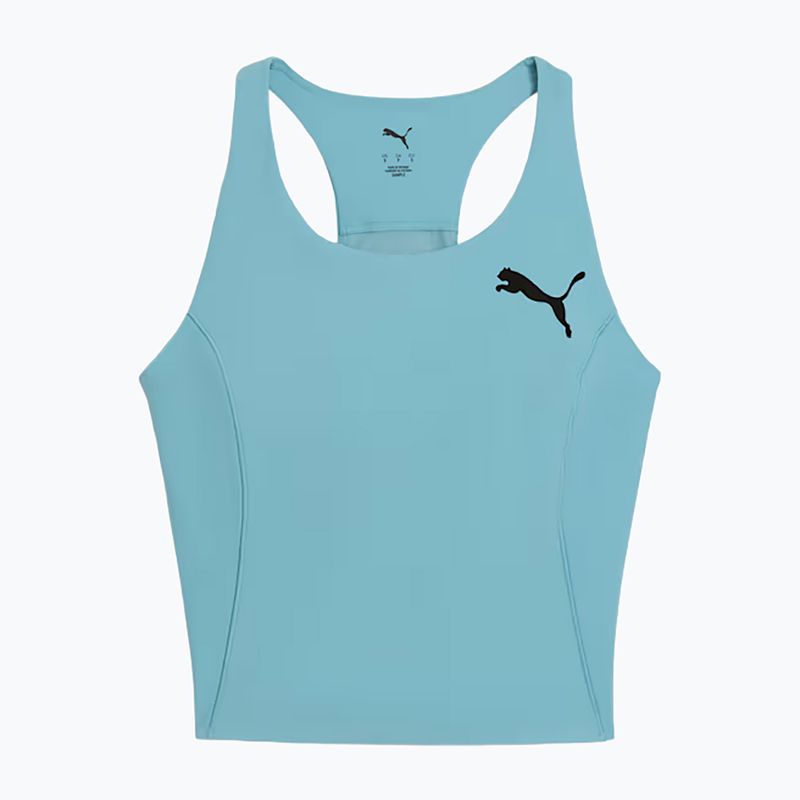Women's training top PUMA Lightspeed Crop baltic sea blue 5