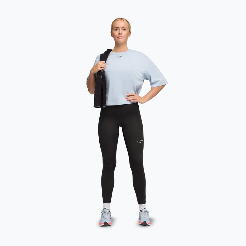 Women's Training T-Shirt PUMA x HYROX Cropped Lifestyle Tee gray 2