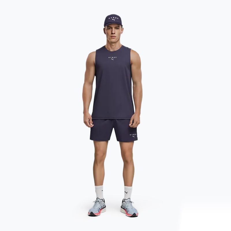 Men's training T-shirt PUMA x HYROX Dryelite Training Tank deep plum 2