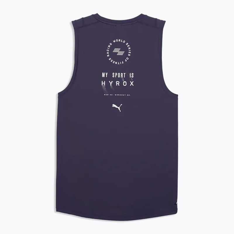 Men's training T-shirt PUMA x HYROX Dryelite Training Tank deep plum 5