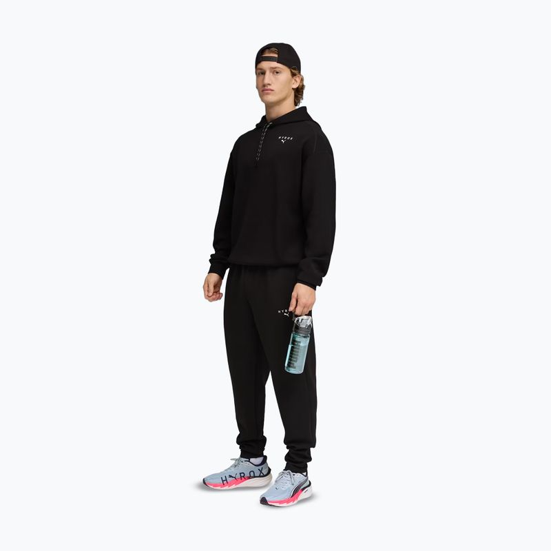 Men's training sweatshirt PUMA x HYROX Cloudspun Hoodie black 2