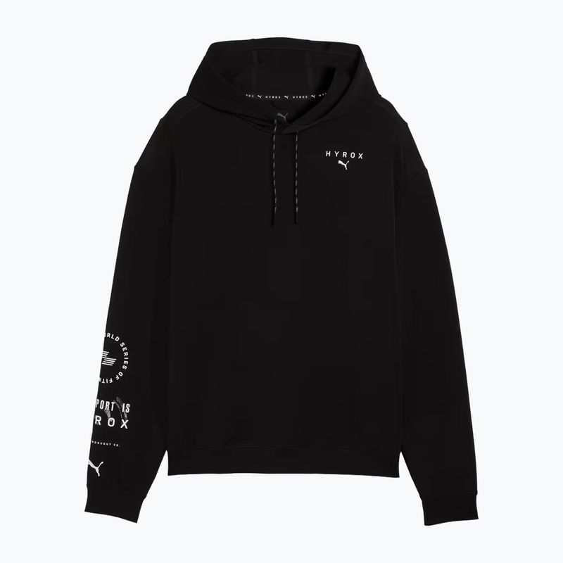 Men's training sweatshirt PUMA x HYROX Cloudspun Hoodie black 6