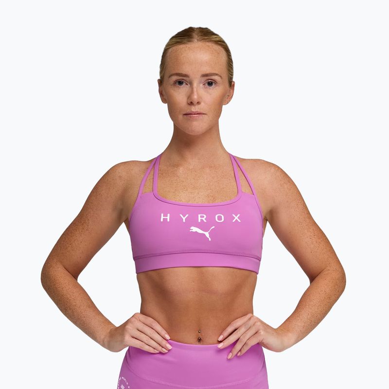 PUMA x HYROX Move Strappy pink training bra