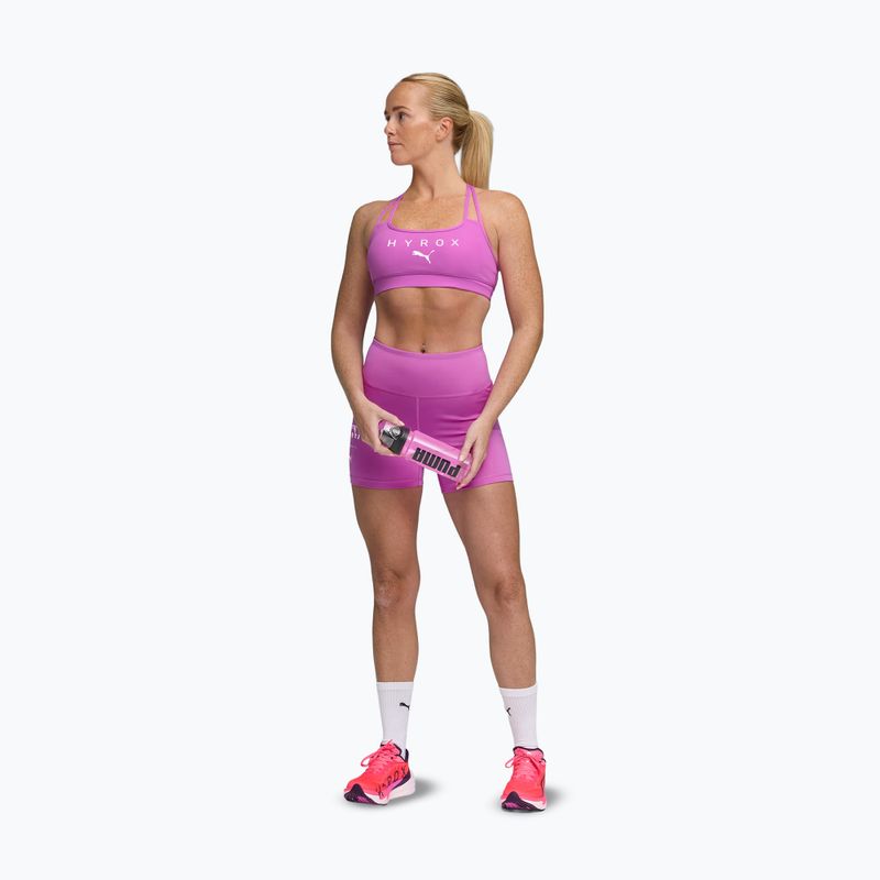 PUMA x HYROX Move Strappy pink training bra 3