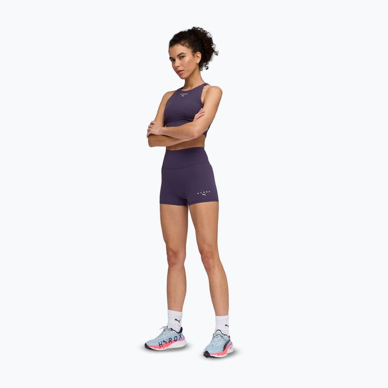 PUMA x HYROX Shapeluxe High Neck Training Bra purple 2