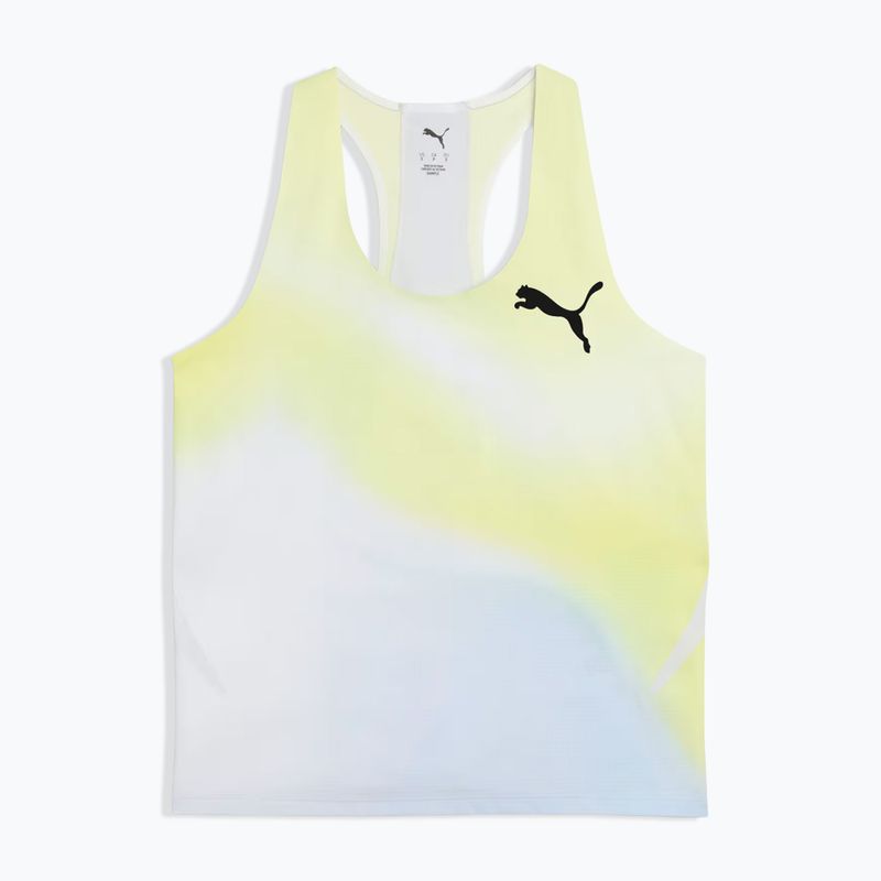 Women's running shirt PUMA Lightspeed Ultraweave Graphic Singlet silver mist 6