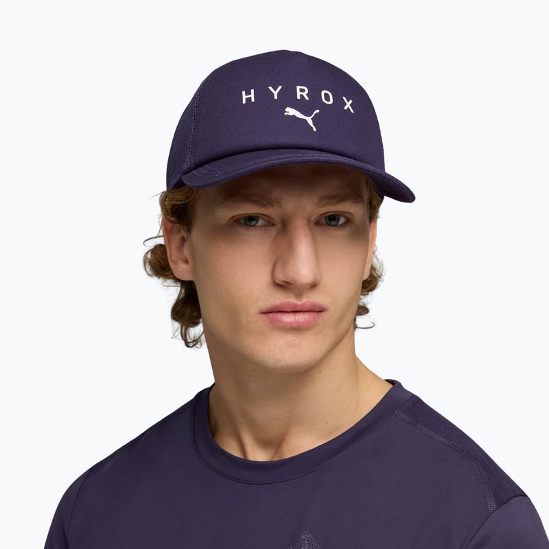 Baseball cap PUMA Hyrox Trucker purple 3