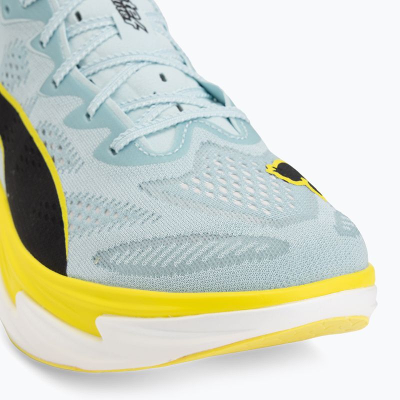 Women's running shoes Puma Deviate Nitro Elite 4 Fresh Water/Lemon Crush/Puma Black 7