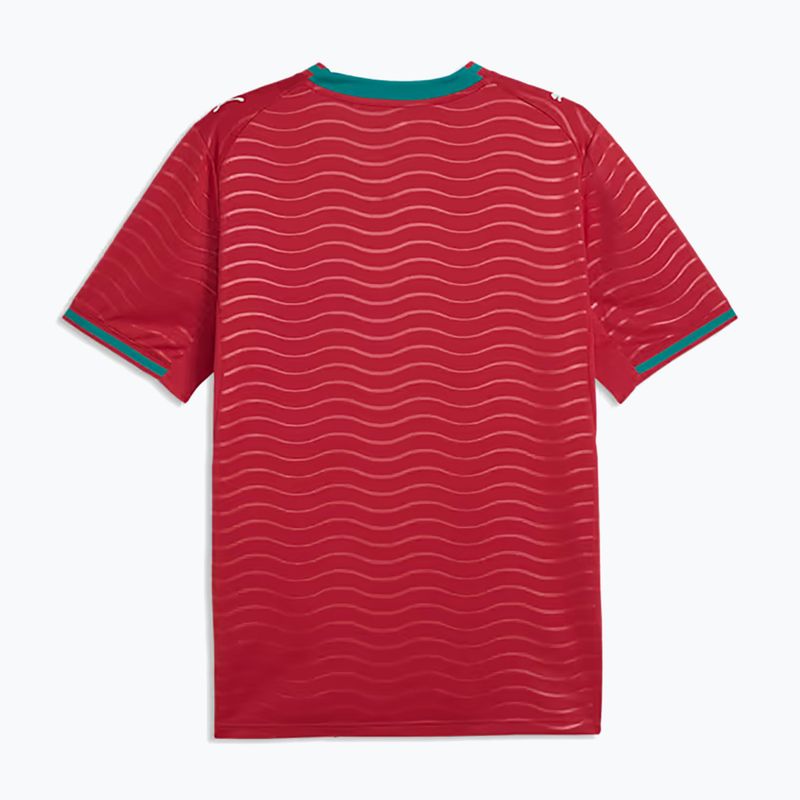 Men's football shirt PUMA FPF Portugal Home Jersey Replica Club red/green 7