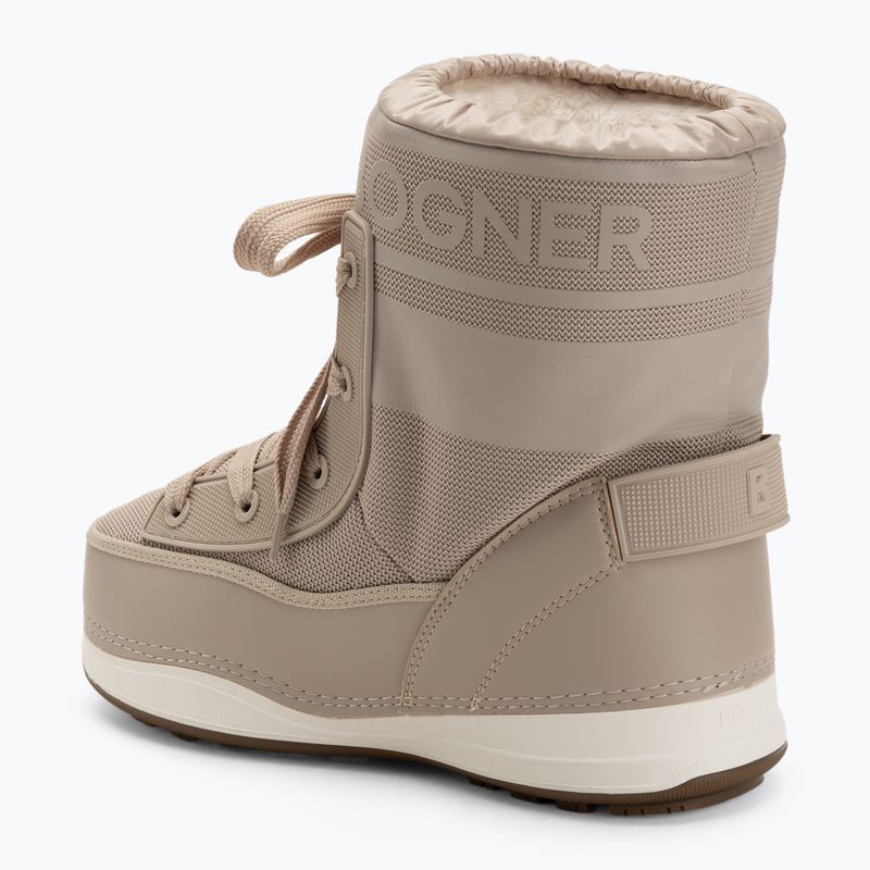 Women's snow boots BOGNER La Plagne 21 beige 3