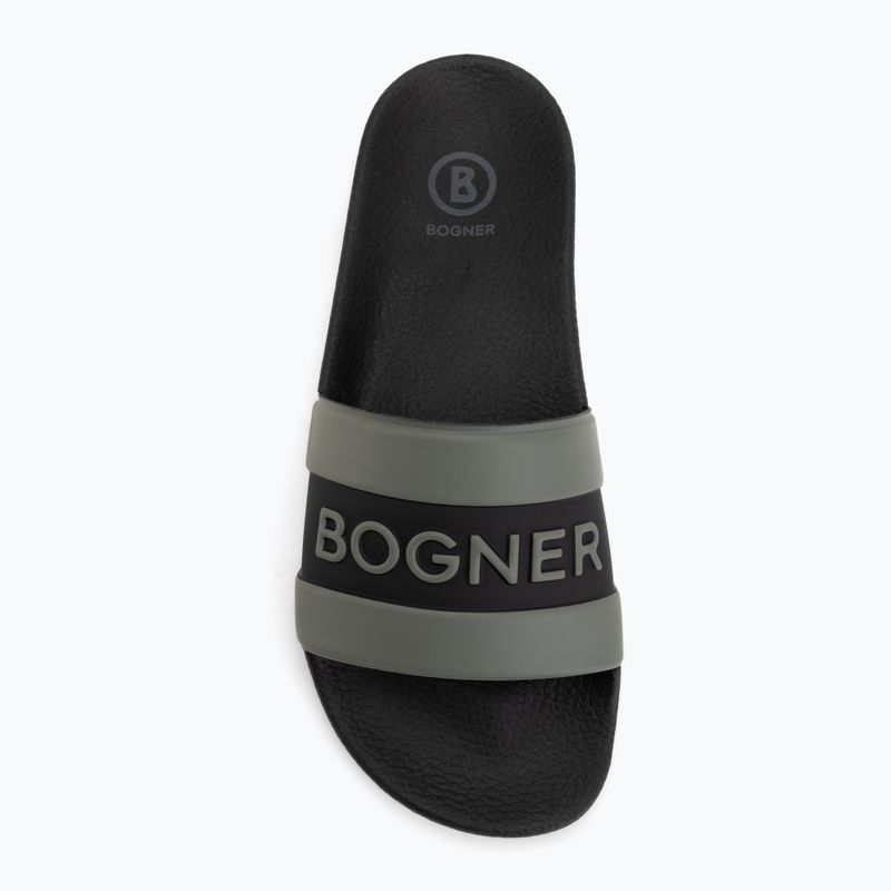 Men's slides BOGNER Belize 4 F black/olive 5