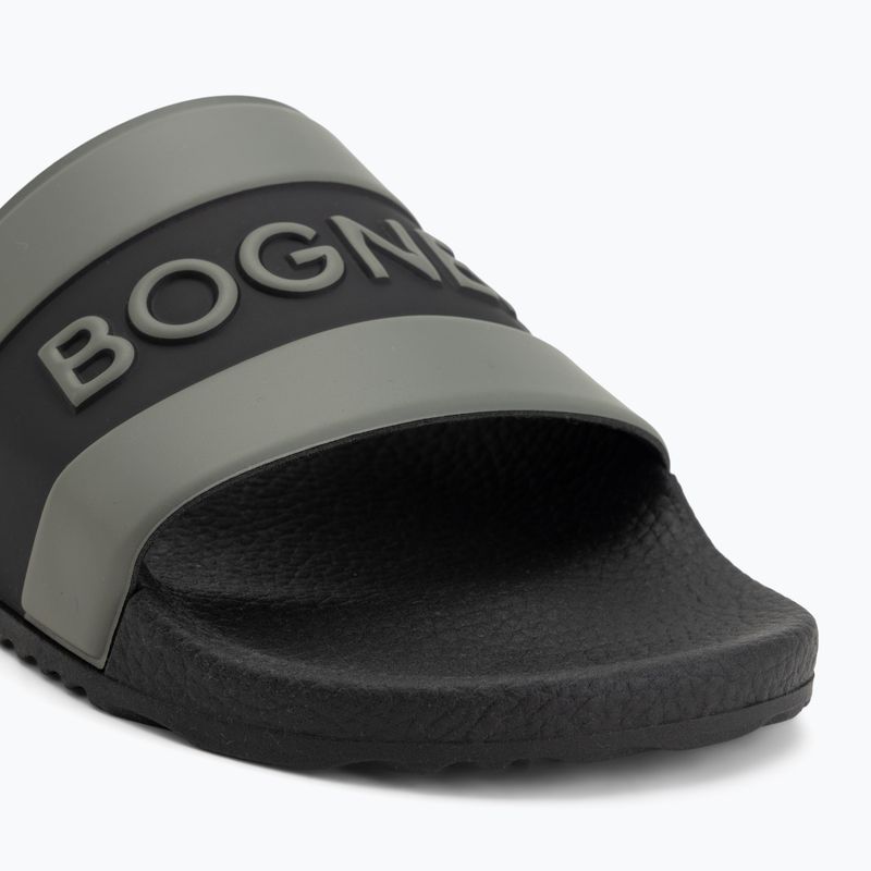 Men's slides BOGNER Belize 4 F black/olive 7
