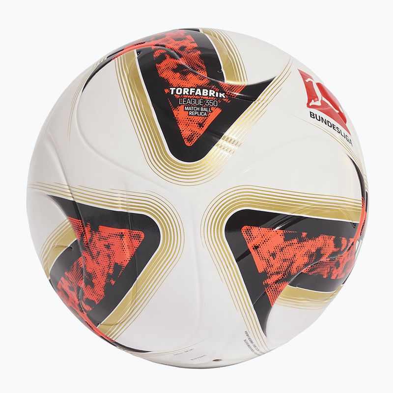Football adidas Bundesliga J350 white 2
