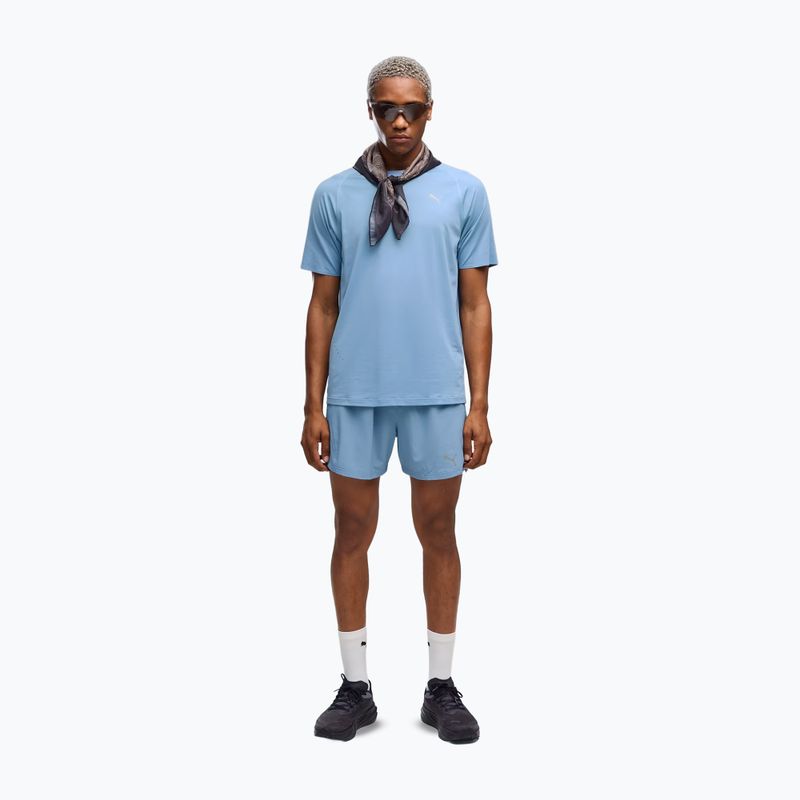 Men's running shirt PUMA Run Cloudspun Tee zen blue 2