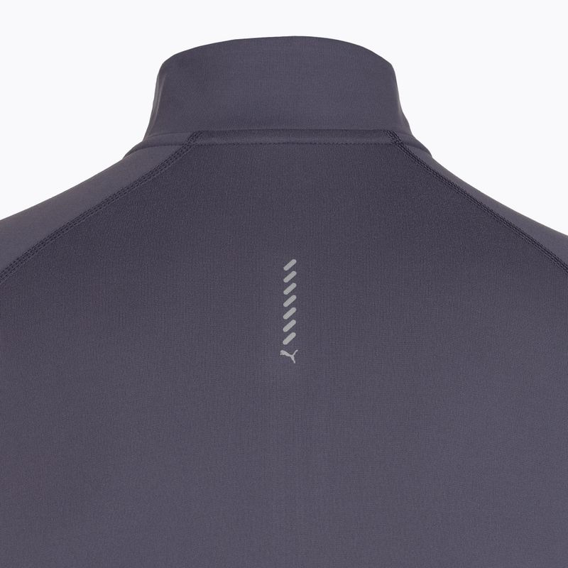 Men's running sweatshirt PUMA Run Velocity Cloudspun 1/4 Zip inky depths 7