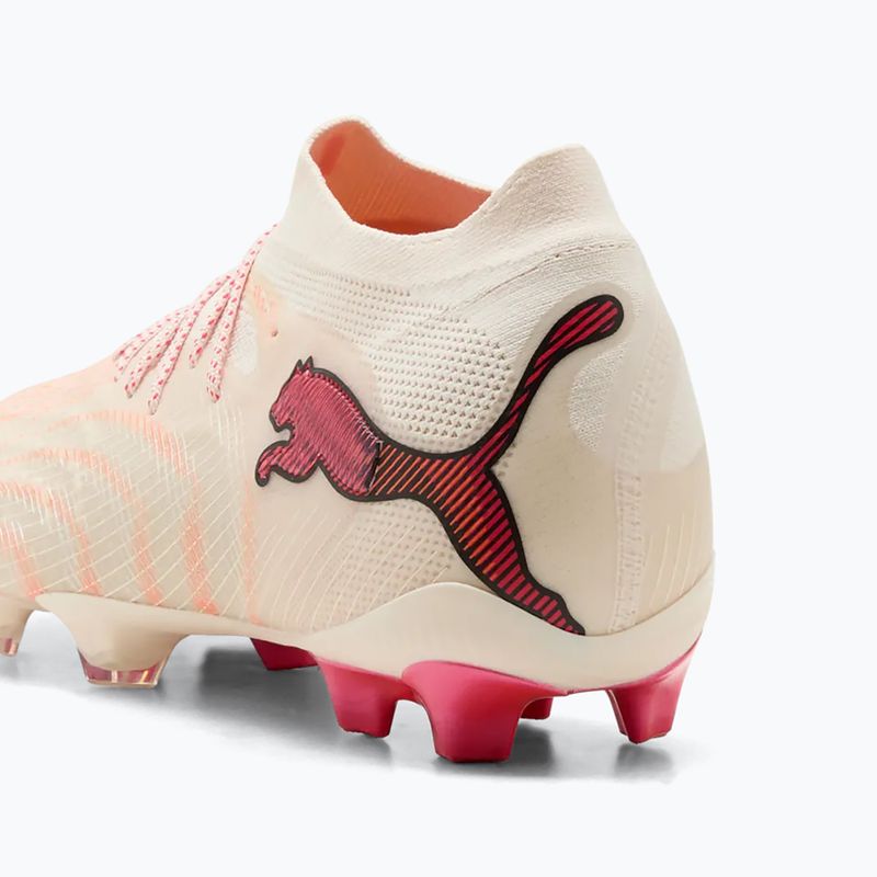 Football boots PUMA Future 9 Ultimate FG sugared almond/puma white/ultra red/puma black 5