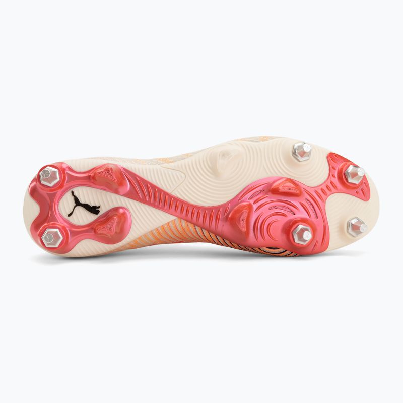 Football boots PUMA Future 9 Ultimate MxSG sugared almond/puma white/ultra red/puma black 4