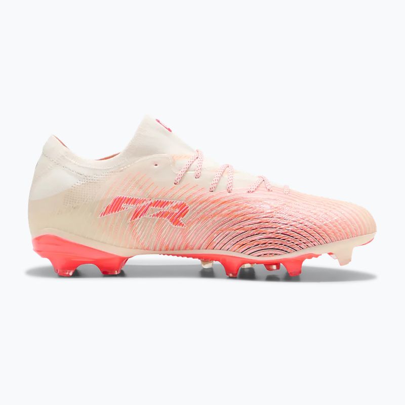 Football boots PUMA Future 9 Fusin FG/AG sugared almond/puma white/ultra red/puma black 2