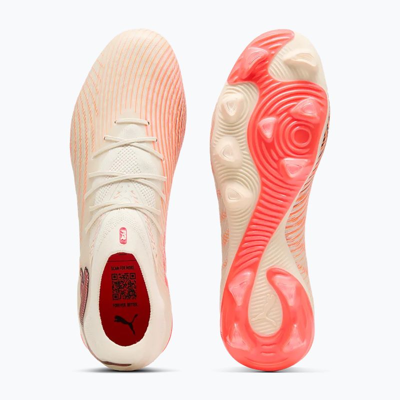 Football boots PUMA Future 9 Pro FG/AG sugared almond/puma white/ultra red/puma black 5