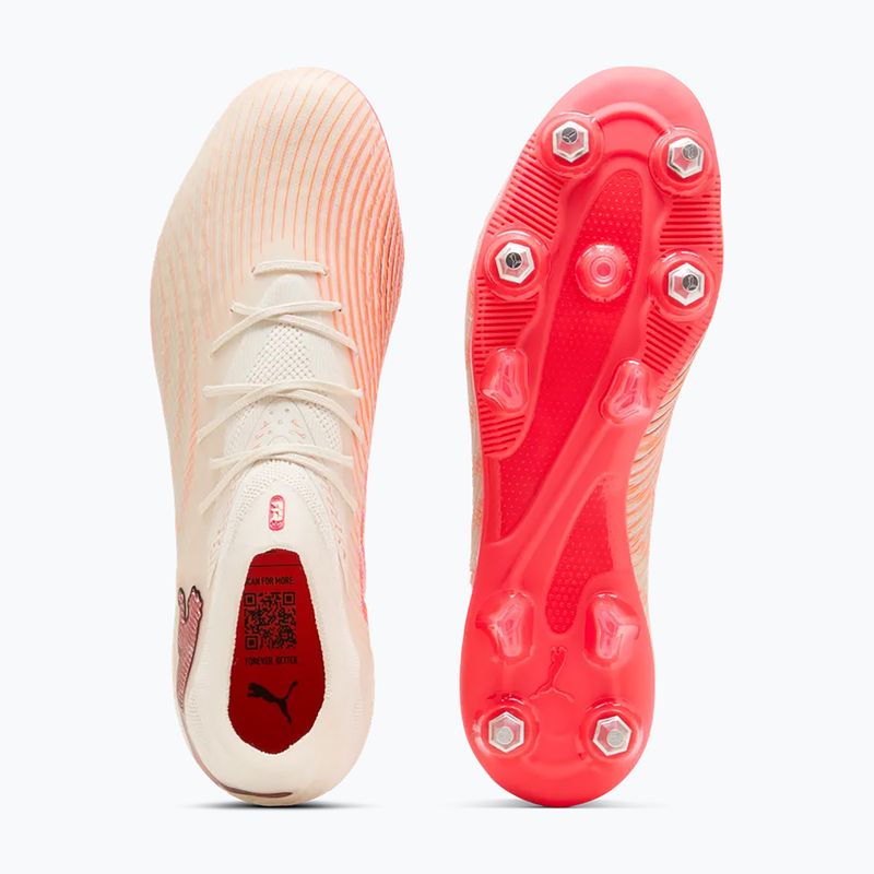 Football boots PUMA Future 9 Pro MxSG sugared almond/puma white/ultra red/puma black 5