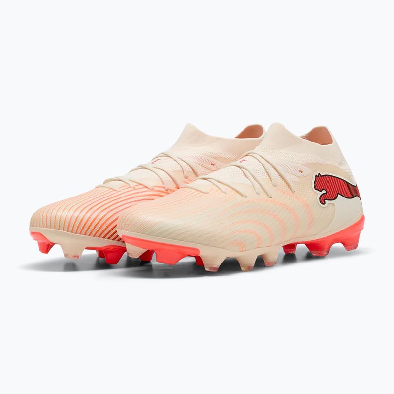 Football boots PUMA Future 9 Match FG/AG sugared almond/puma white/ultra red/puma black 3