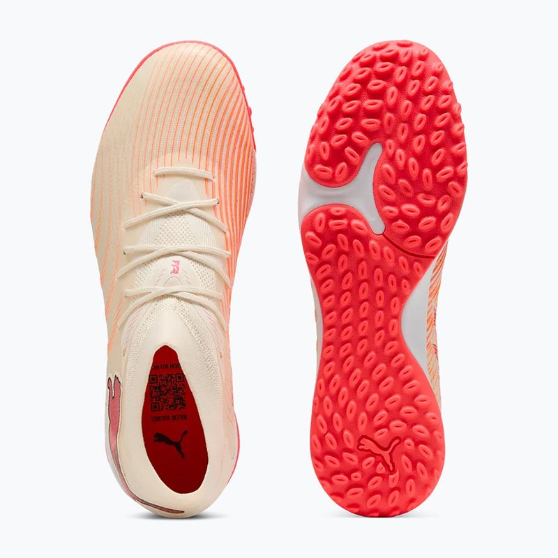 Football boots PUMA Future 9 Match TT sugared almond/puma white/ultra red/puma black 5