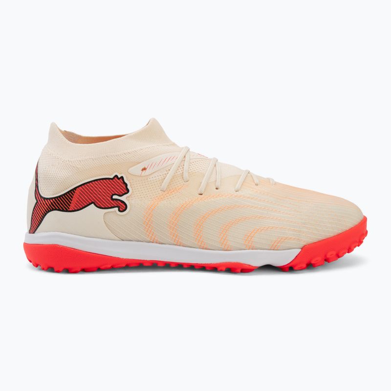 Football boots PUMA Future 9 Match TT sugared almond/puma white/ultra red/puma black 2