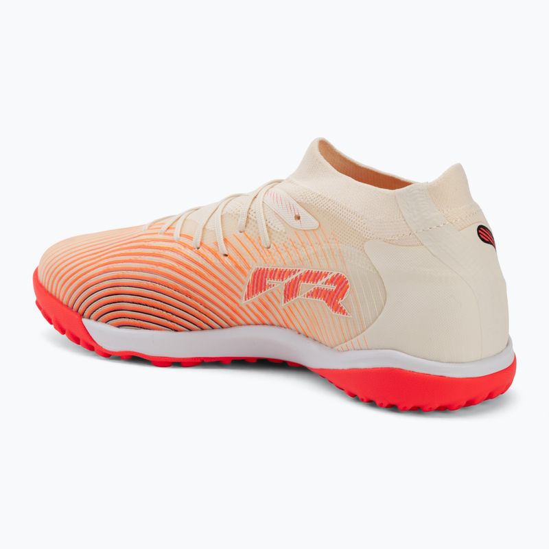 Football boots PUMA Future 9 Match TT sugared almond/puma white/ultra red/puma black 3