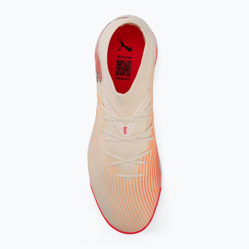 Football boots PUMA Future 9 Match TT sugared almond/puma white/ultra red/puma black 5
