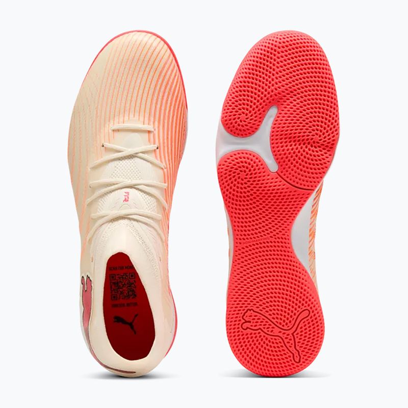 Football boots PUMA Future 9 Match IT sugared almond/puma white/ultra red/puma black 3