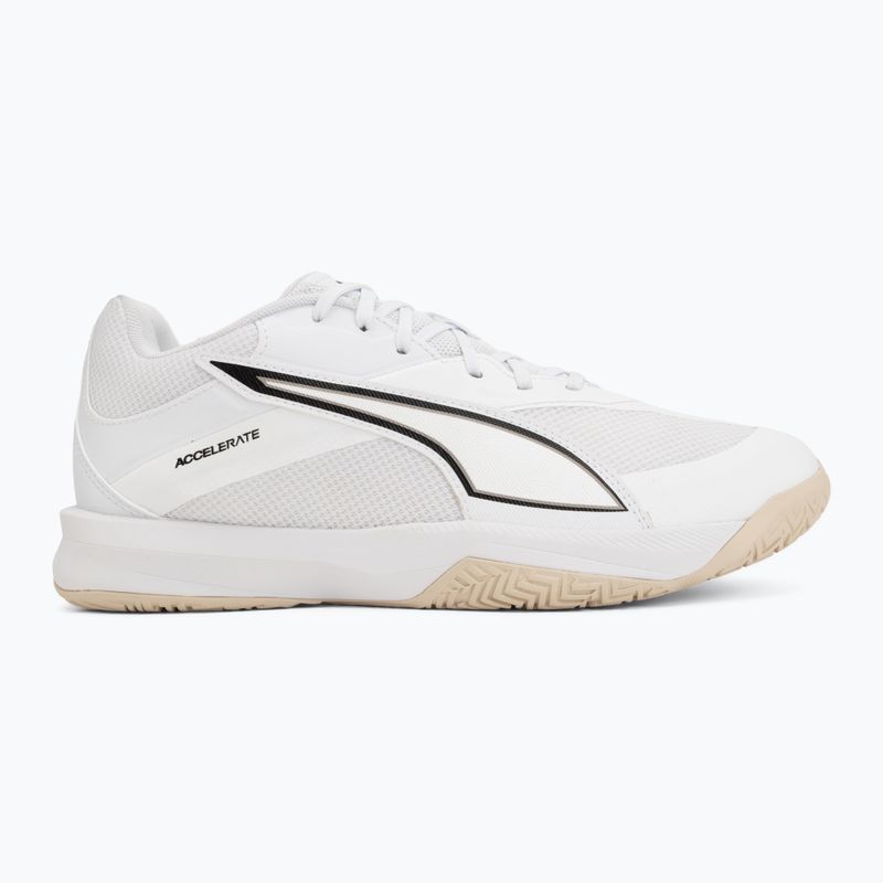 Men's handball shoes PUMA Accelerate Pro 5 white 2