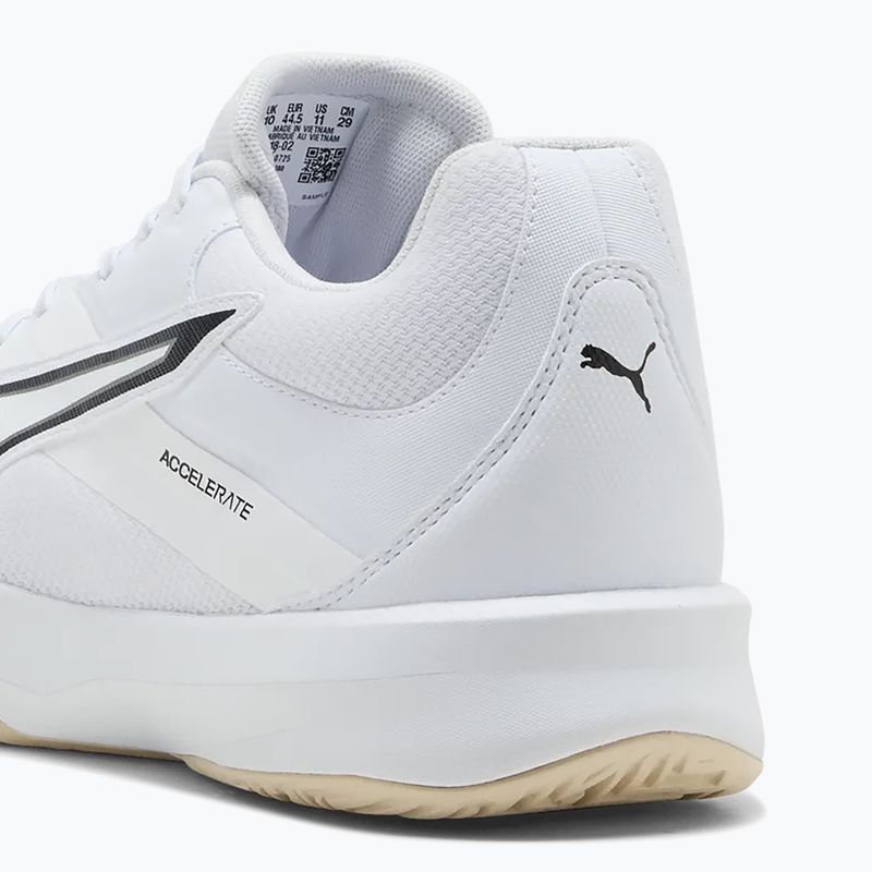 Men's handball shoes PUMA Accelerate Pro 5 white 5