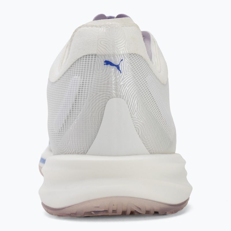 Handball shoes PUMA Accelerate Nitro SQD 5 puma white/royal sapphire/light lavender 6