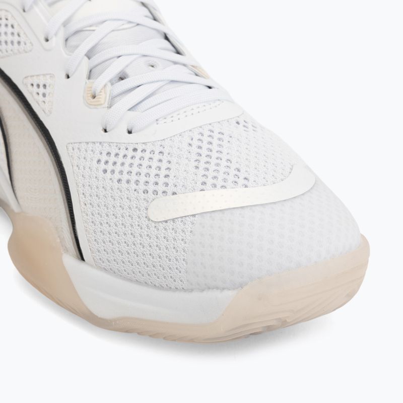 Men's handball shoes PUMA Eliminate NITRO SQD 4 white 7