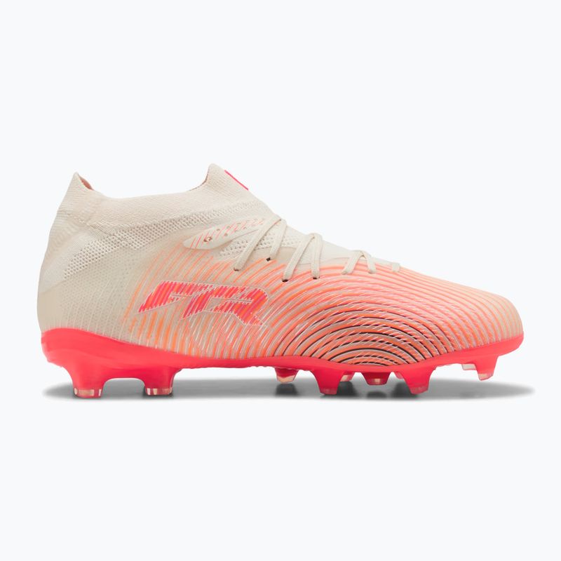 Children's football boots PUMA Future 9 Pro FG/AG Jr sugared almond/puma white/ultra red/puma black 2