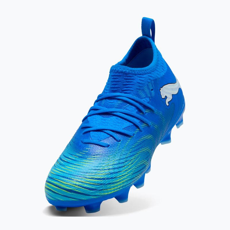 Children's football boots PUMA Future 9 Match FG/AG Jr ultra blue 3