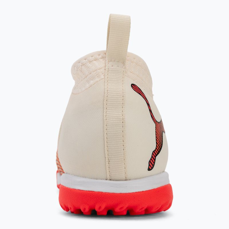 Children's football boots PUMA Future 9 Match TT+ Mid Jr sugared almond/puma white/ultra red/puma black 6