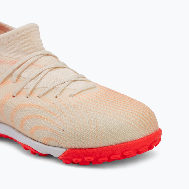 Children's football boots PUMA Future 9 Match TT+ Mid Jr sugared almond/puma white/ultra red/puma black 7
