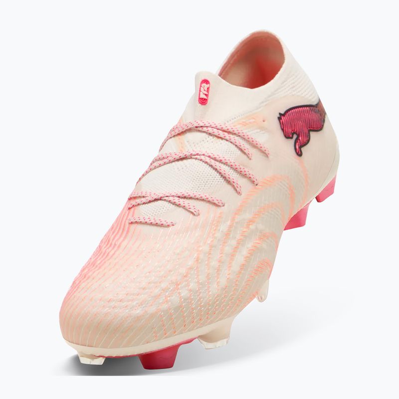 Football boots PUMA Future 9 Ultimate Low FG sugared almond/puma white/ultra red/puma black 4