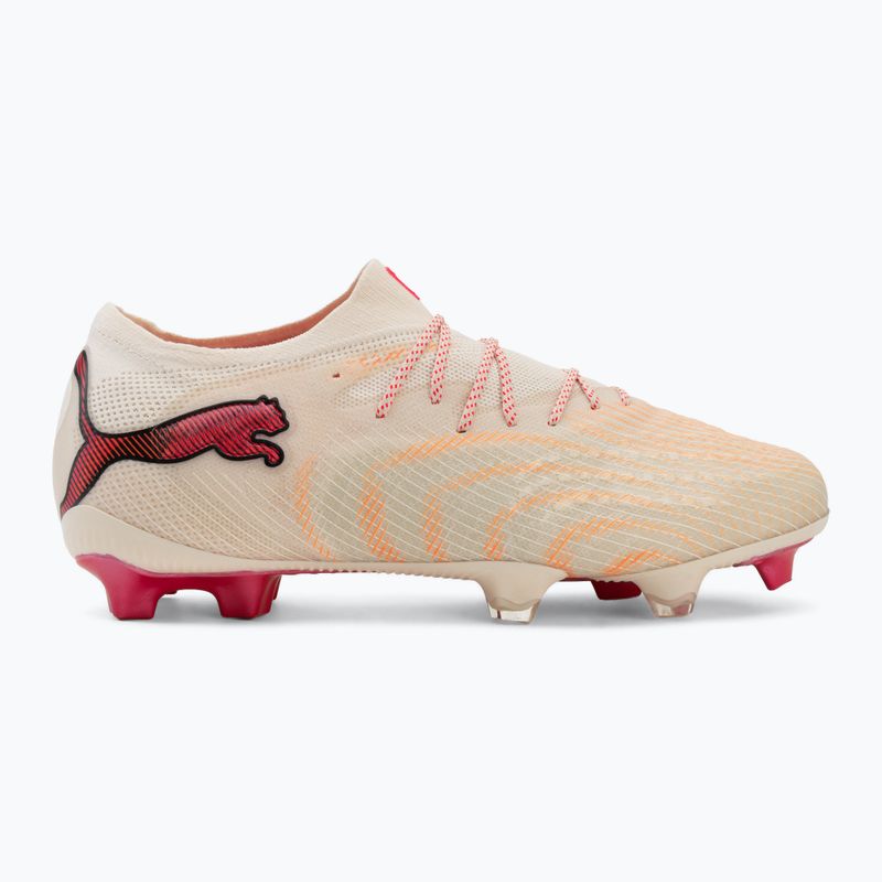 Football boots PUMA Future 9 Ultimate Low FG sugared almond/puma white/ultra red/puma black 2
