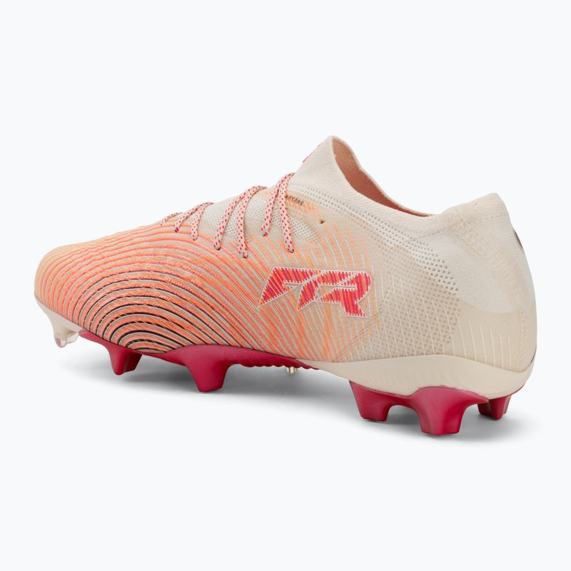 Football boots PUMA Future 9 Ultimate Low FG sugared almond/puma white/ultra red/puma black 3
